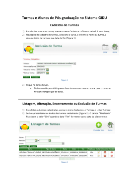 Confira o tutorial sobre como cadastrar os alunos dos cursos