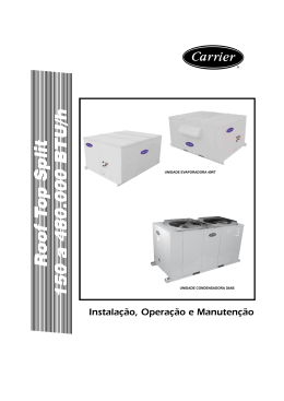 Roof T op Split 150 a 480.000 BTU/h
