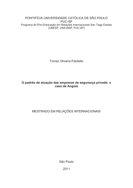 PONTIF&Iacute;CIA UNIVERSIDADE CAT&Oacute;LICA DE