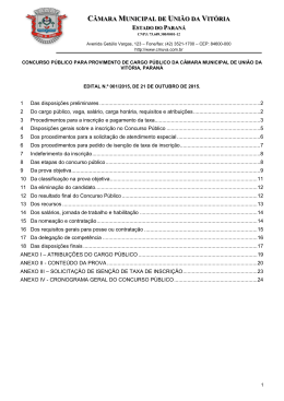 câmara municipal de união da vitória