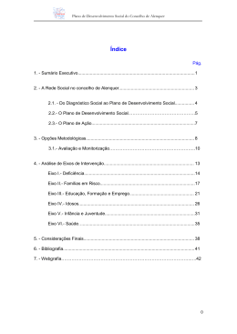 EIXO ESTRAT&Eacute;GICO - C&acirc;mara Municipal de Alenquer