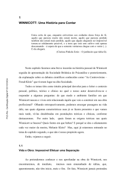 1 WINNICOTT: Uma Hist&oacute;ria para Contar - Maxwell - PUC-Rio
