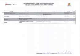 1&ordm; Ciclo do Ensino B&aacute;sico - Agrupamento de Escolas de Pombal