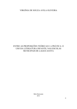 A literatura no projeto &ldquo;Paraalfaletrar&rdquo;