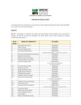 Homologa&ccedil;&atilde;o das solicita&ccedil;&otilde;es de isen&ccedil;&atilde;o da taxa do