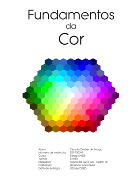 Fundamentos da cor