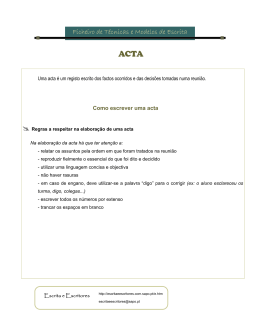 Acta - Sapo