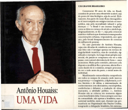 UMA VIDA - Blog Roberto Amaral