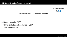 LED no Brasil &ndash; Casos de estudo