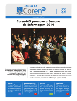 Ano 36 &ndash; n. 2 &ndash; mar&ccedil;o - COREN-MG