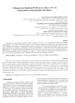 Utilização dos Radicais/Prefixos E0, Meso e Neo na