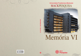 Mem&oacute;ria VI - Mackpesquisa