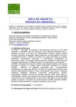 IP 480-09 Associação de Proteção a Ecossistemas Costeiros