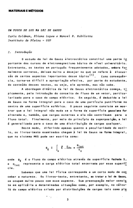 Um pouco de luz na lei de Gauss