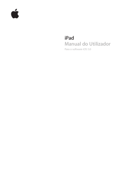 iPad Manual do Utilizador