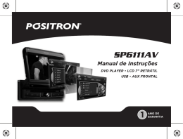 11102011CBU - SP6111AV USER MANUAL CBU VERSION