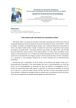 pan-utopia 2100: um projeto de cidadania juvenil