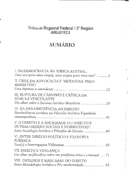Direito constitucional e fundamentos do direito