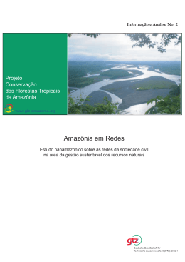 Amaz&ocirc;nia em Redes