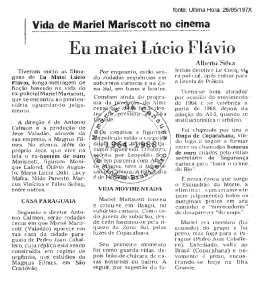 fonte: Ultima Hora, 26105i197X Ti`vrf`l`ﬂm inicil`&iacute;: as filma gens de Eu