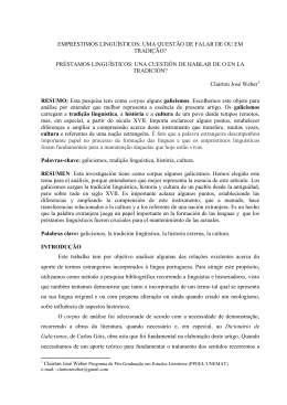 EMPR&Eacute;STIMOS LINGU&Iacute;STICOS: UMA QUEST&Atilde;O DE