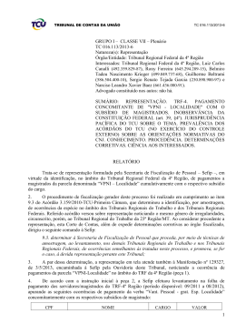 acórdão tcu - plenário - nº 442, de 26-2-2014