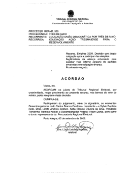 PROcEssO RcAND 380 PROCEDENOIA: TR&Ecirc;S DE MAIO _ _