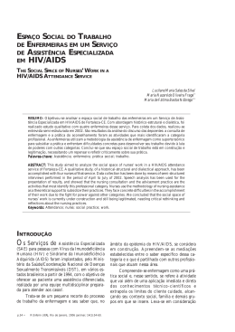 Espa&ccedil;o Social do Trabalho de Enfermeiras em