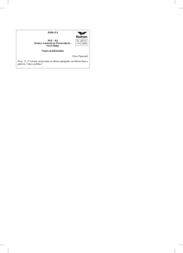 ERRATA PGE &ndash; RJ T&eacute;cnico Assistente de Procuradoria &ndash; N&iacute;vel