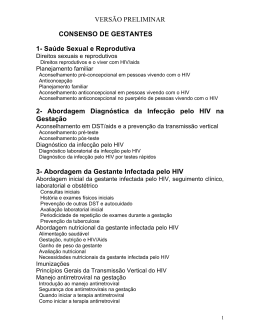 Abordagem Diagn&oacute;stica da Infec&ccedil;&atilde;o pelo HIV na Ges