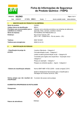 Xileno - Petrobras Distribuidora