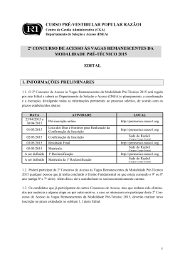 Edital - Curso Pr&eacute;-Vestibular Popular Raz&atilde;o1