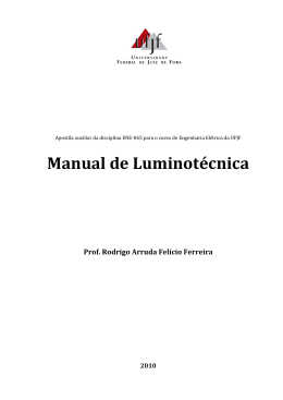 Manual de Luminotécnica