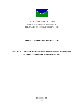 SER LAIANE CAROLINA - BDM - Universidade de Bras&iacute;lia
