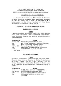 secretaria municipal de educa&ccedil;&atilde;o coordenadoria de recursos