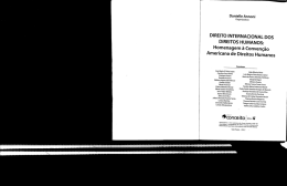 DIREITO INTERNACIONAL DOS DIREITOS HUMANOS
