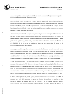 Texto da carta-circular N.º 24/2014/DSC