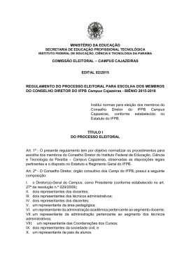 Comiss&atilde;o Eleitoral