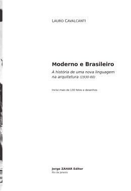 Moderno e Brasileiro