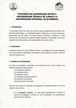 Protocolo UTL - Universidade Regional de Blumenau