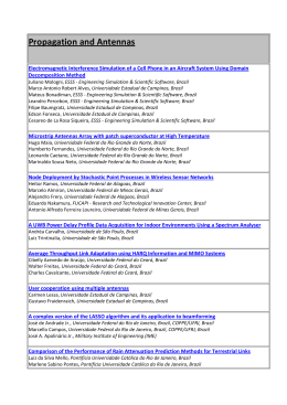 Propagation and Antennas
