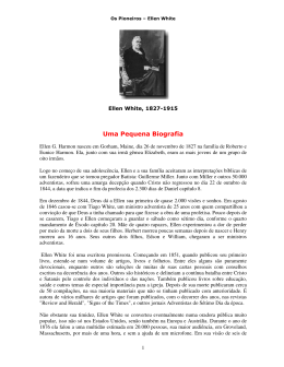 Uma Pequena Biografia - Adventistas Históricos