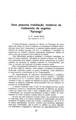 Uma pequena installação moderna de tratamento de esgotos.
