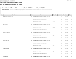 estado de santa catarina prefeitura municipal de campos novos ata