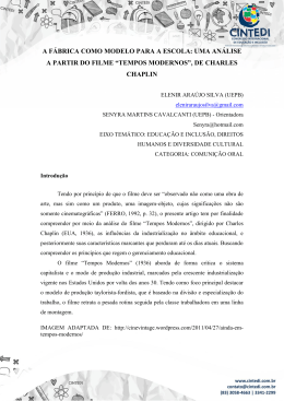 A F&Aacute;BRICA COMO MODELO PARA A ESCOLA: UMA AN&Aacute;LISE A