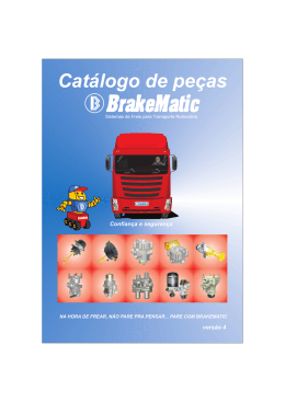 cat&aacute;logo brakematic - Rondon Truck Center