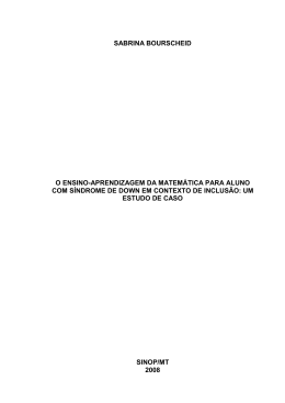 O Ensino Aprendizagem da Matemática para aluno