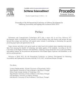 Preface - Sapientia