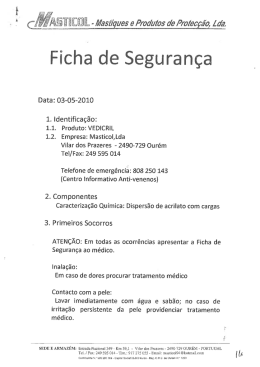 utilização recomendada
