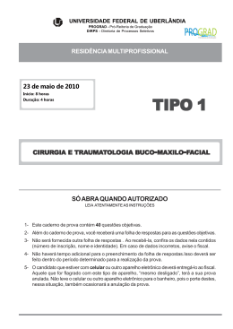 TIPO 1 - Diretoria de Processos Seletivos